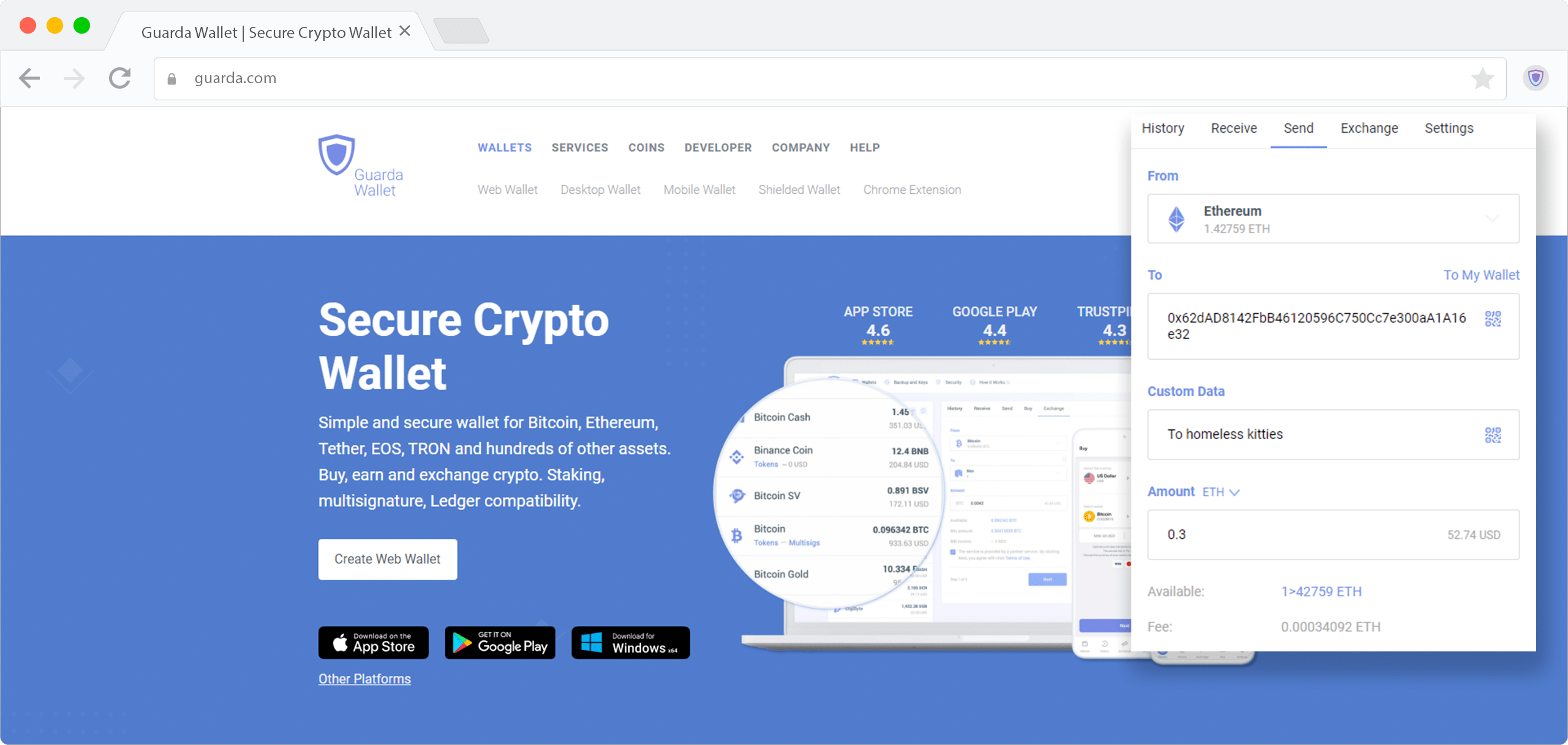 Guarda Chrome Extension