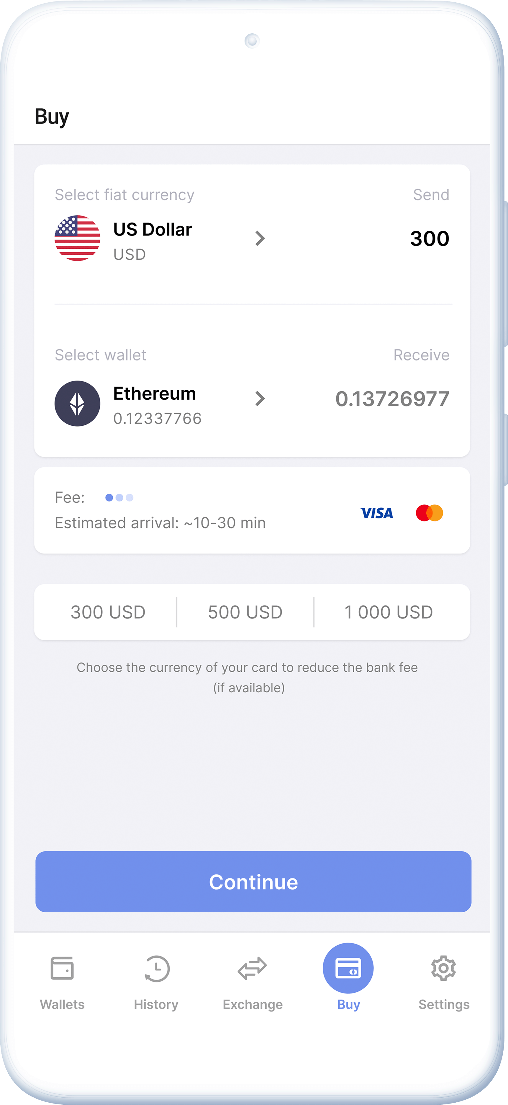 Crypto transactions