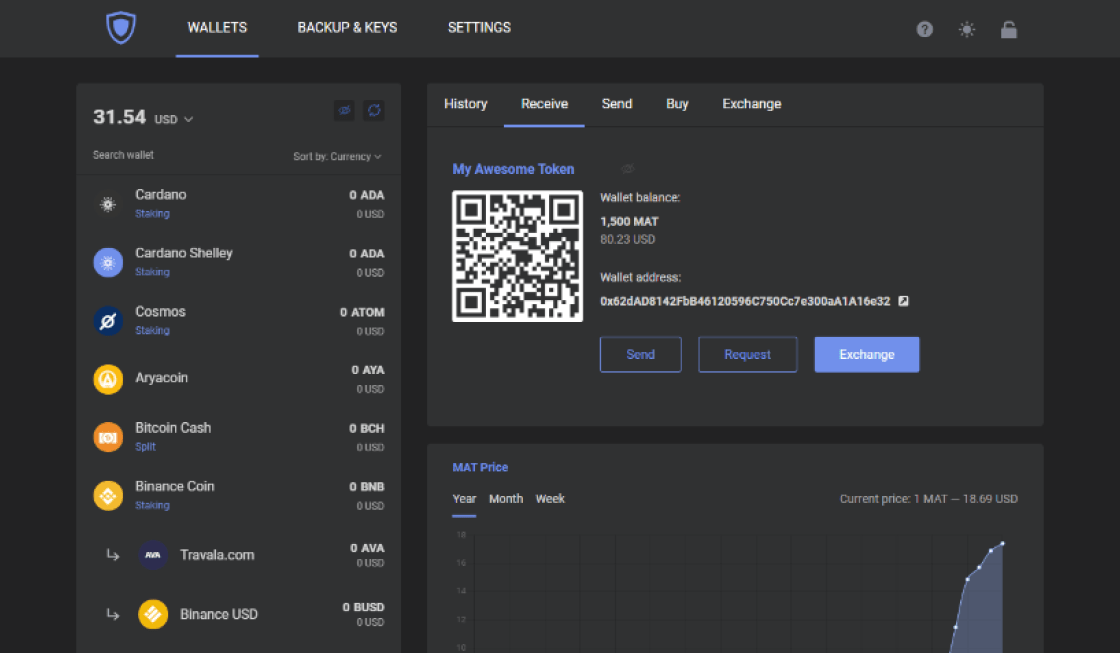 Create Tokens